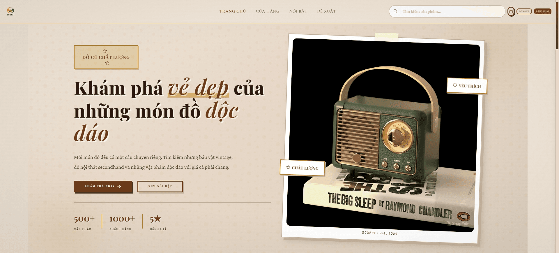EcoFit E-commerce case study preview